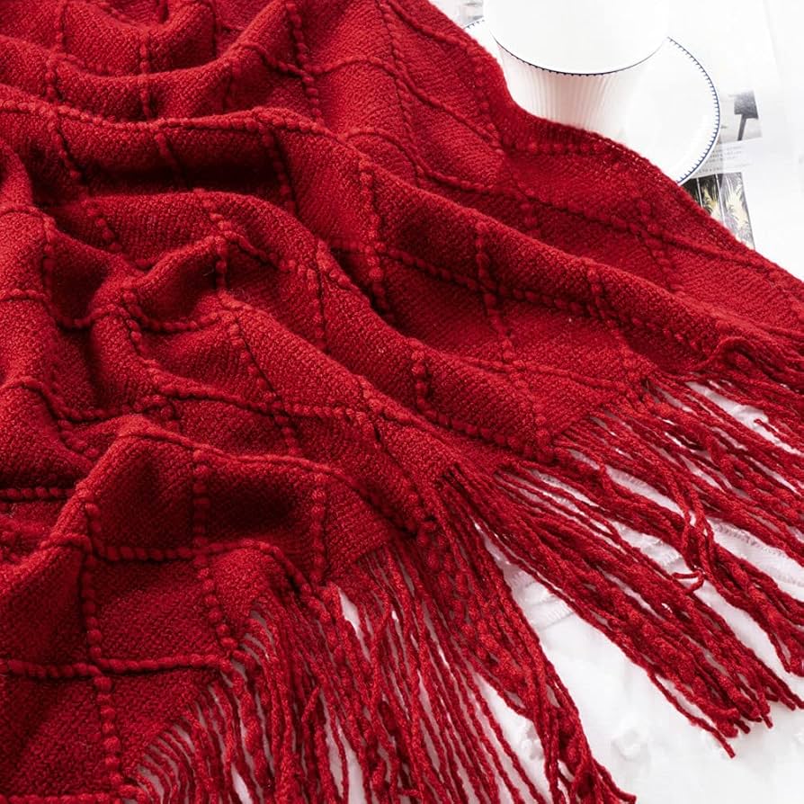 アクセサリー 032c Red Barenhetze Throw Big Blanket 032c Red Barenhetze Throw Big Blanket